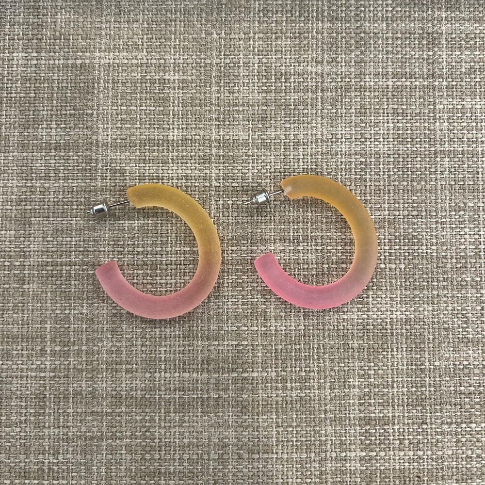 Multicolor Hoop Earrings